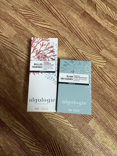 algologie アルゴロジー ハイドラセラムブースター リバイタライジングムースマスク 美容液 洗い流すパック