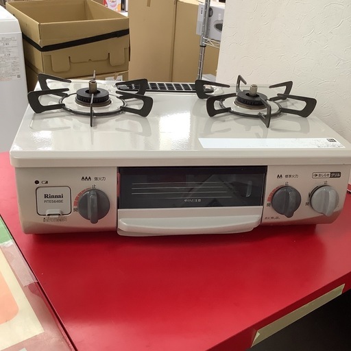 Rinnai リンナイ　ガステーブル　ガスコンロ　LPガス用　RTE564BE 2020年製