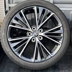 【注目!!】プリウス60 Zグレード 純正アルミタイヤ 195/50R19 ヨコハマ ブルーアースGT AE51売切りの画像