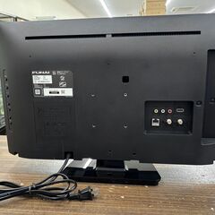 札幌 東区 FUNAI/フナイ 液晶カラーテレビ 24型 FL-24H1010 リモコン付き 2018年製 ブラック HDMI×3 録画用USB ビデオ入力端子 家電の画像