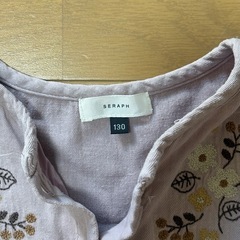【130cm】SERAPH セラフ お花刺繍ふわり
ワンピースの画像