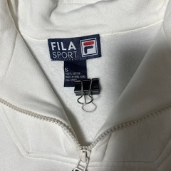 00sFILA スポーツ ホワイト スウェット USサイズSの画像