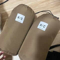 HOTEL CAMPS｜リバーシブル ホットカバー(コットカバー) 2個セット