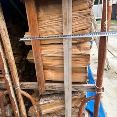 広葉樹　薪　市内アクセス良　トラックで取りに来てまとめて引き取っていただける方の画像