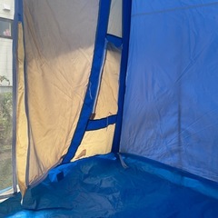 お家型テント／4人用/195㎝×230㎝、中心高170㎝の画像