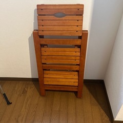 折りたたみ椅子差し上げます。の画像