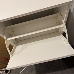 2段靴箱の画像