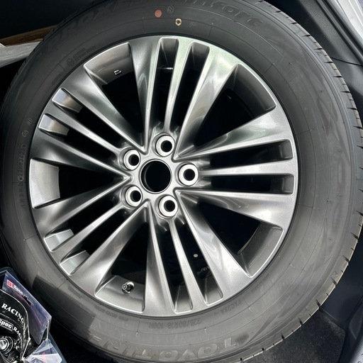 40アルファード純正ホイールしんしゃはずし新車外し