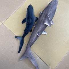 ぬいぐるみ　サメ🦈の親子の画像