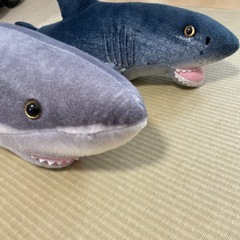 ぬいぐるみ　サメ🦈の親子の画像