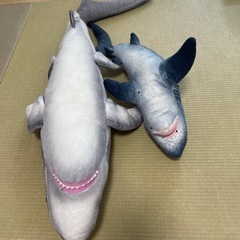 ぬいぐるみ　サメ🦈の親子の画像