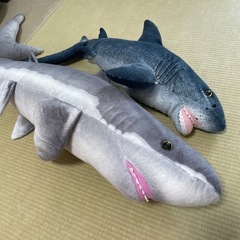 ぬいぐるみ　サメ🦈の親子の画像