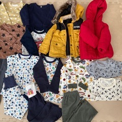 男の子　秋冬服　22着　95サイズの画像