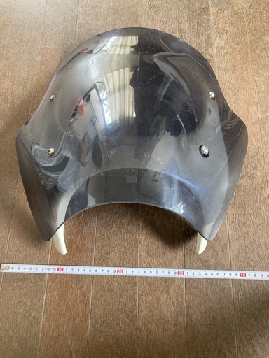 バイク用ウインドシールド　防風スクリーン　ビキニカウル