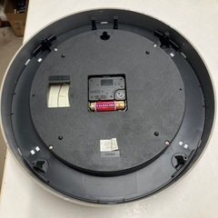 A2510-291　I.D.E.A 掛け時計 中古 通電確認済み シルバーの画像