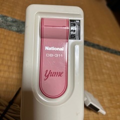 ナショナル　電気毛布　リモコンの画像