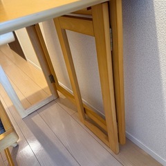 【格安！】折りたたみデスク＆チェアセットの画像