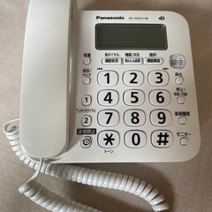 電話機　Panasonicの画像