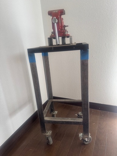 ガレージバイス　万力作業台　鉄鋼作業　金床