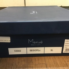 3Lサイズ　【郵便可】新品ロングブーツ　メヌエの画像