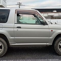 ★車検R8/1★パジェロミニ★4WDターボ★ビックタイヤ★車高UP★社外オーディオ★訳あり格安の画像