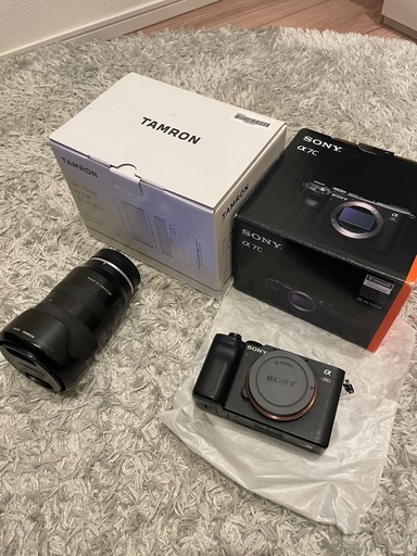 sony α7c ＋　tamron28-75mm2.8セット