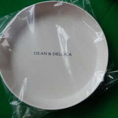 【未使用品】DEAN＆DELUCAバンブープレート＋フォーク　セットの画像