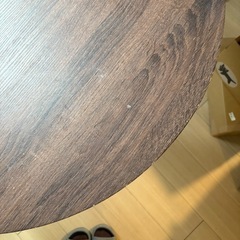 丸テーブル【14日中に取りに来てくれる方】の画像