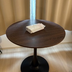丸テーブル【14日中に取りに来てくれる方】の画像