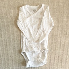 H&M ラップボディスーツ 3枚セット 75サイズ 新品未使用の画像