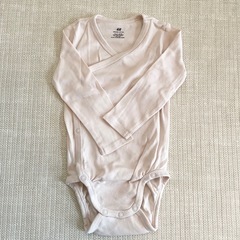 H&M ラップボディスーツ 3枚セット 75サイズ 新品未使用の画像