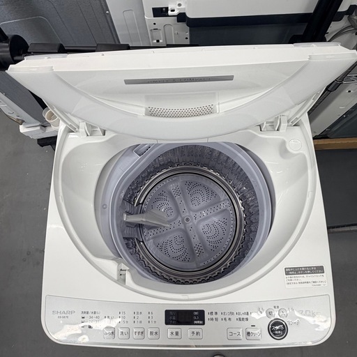 USED 洗濯機 SHARP 2021年 7K (なんでも屋 ナハ店) 壺川の生活家電 
