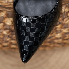 新品未使用 ハイヒール パンプス 滑り止め 23.5-24.0 ヒール高7.0の画像