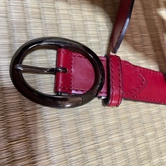 HAWK COMPANY ホークカンパニー ベルト イタリアフェイクレザー ブラックバックルベルトの画像