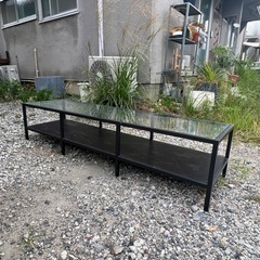 IKEA VITTSJÖ ヴィットショー テレビ台の画像