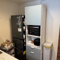 【軽トラ配送あり】 IKEA 食器棚　キッチン収納　10月28日〆切　【値段交渉承ります】の画像