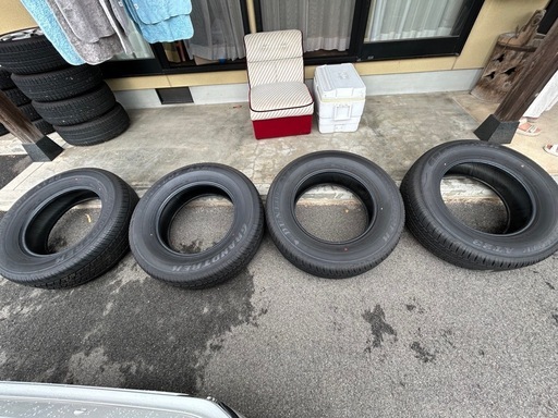 ランドクルーザー250 VX 純正タイヤ 265/65R18 4本