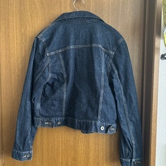 ユニクロデニムジャケットMレディースの画像