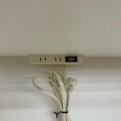 ★リユースのサカイ高崎店★TJ13048  食器棚 白 H180×D41.5×W88.5 クリーニング済みの画像