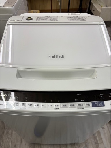 日立全自動電気洗濯機 BW-V80E形　2019年