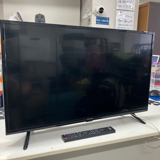 I2510-293 アイリスオーヤマ ハイビジョン液晶テレビ 32WB10P 32型 2020年製 リモコンあり 視聴確認済み 中古