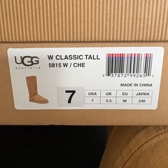 ★UGG ムートンブーツ　★24センチの画像