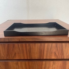 お盆　木製の画像