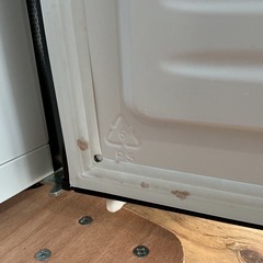 早い者勝ち🏆✨ニトリ2021年製NTR-106BK全定格内容積106L汚れ•傷•ヘコミあり💦黒ブラック冷凍•冷蔵庫の画像