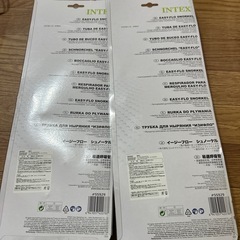シュノーケル　マリンスポーツ　インテックス　新品の画像