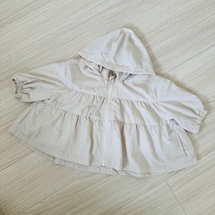 【美品】breezeバルーン型ウィンドウブレーカーフード付き着画あり美シルエットの画像