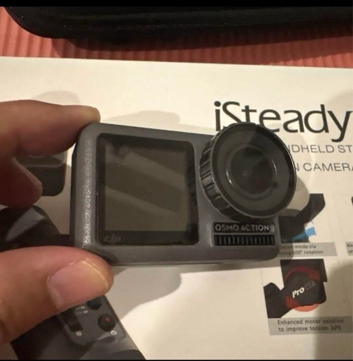 DJI OSMO action とiSteady Pro 2 スタビライザー
