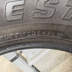 jb23ジムニー純正サイズタイヤ5本セットの画像