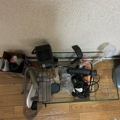 45cm水槽セット（濾過器・ライト・ヒーターなど一式）の画像