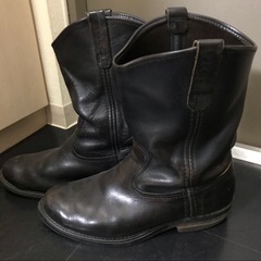 VIBRAMブーツ‼️(皮)２７センチの画像